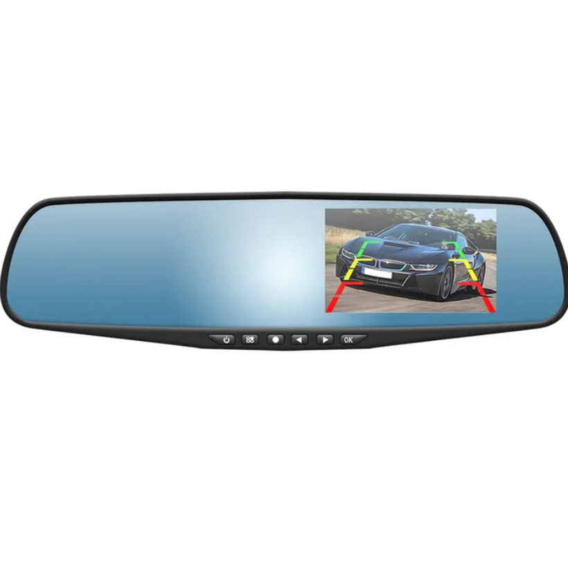 Camara Retrovisor HD-Vista panoramica delantera y trasera