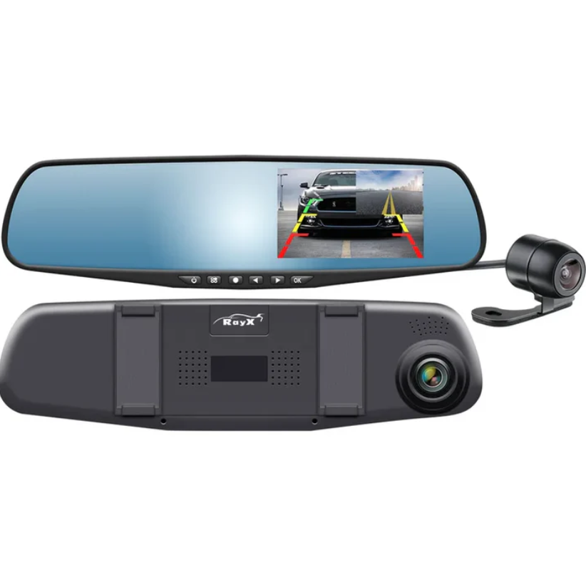 Camara Retrovisor HD-Vista panoramica delantera y trasera