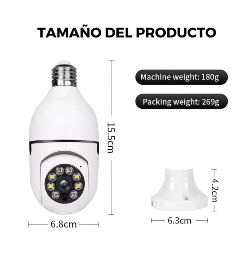 Cámara de seguridad Inteligente ORIGINAL con WIFI