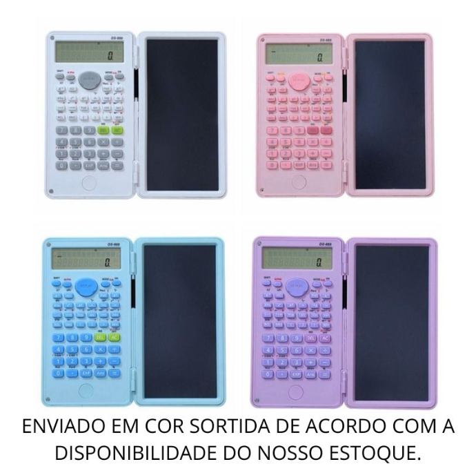 CALCULADORA CIENTIFICA CON NOTE PAD 19038-45