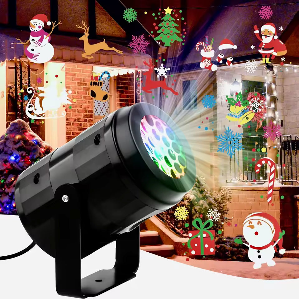 Proyector Navideño LED Impermeable 🎄