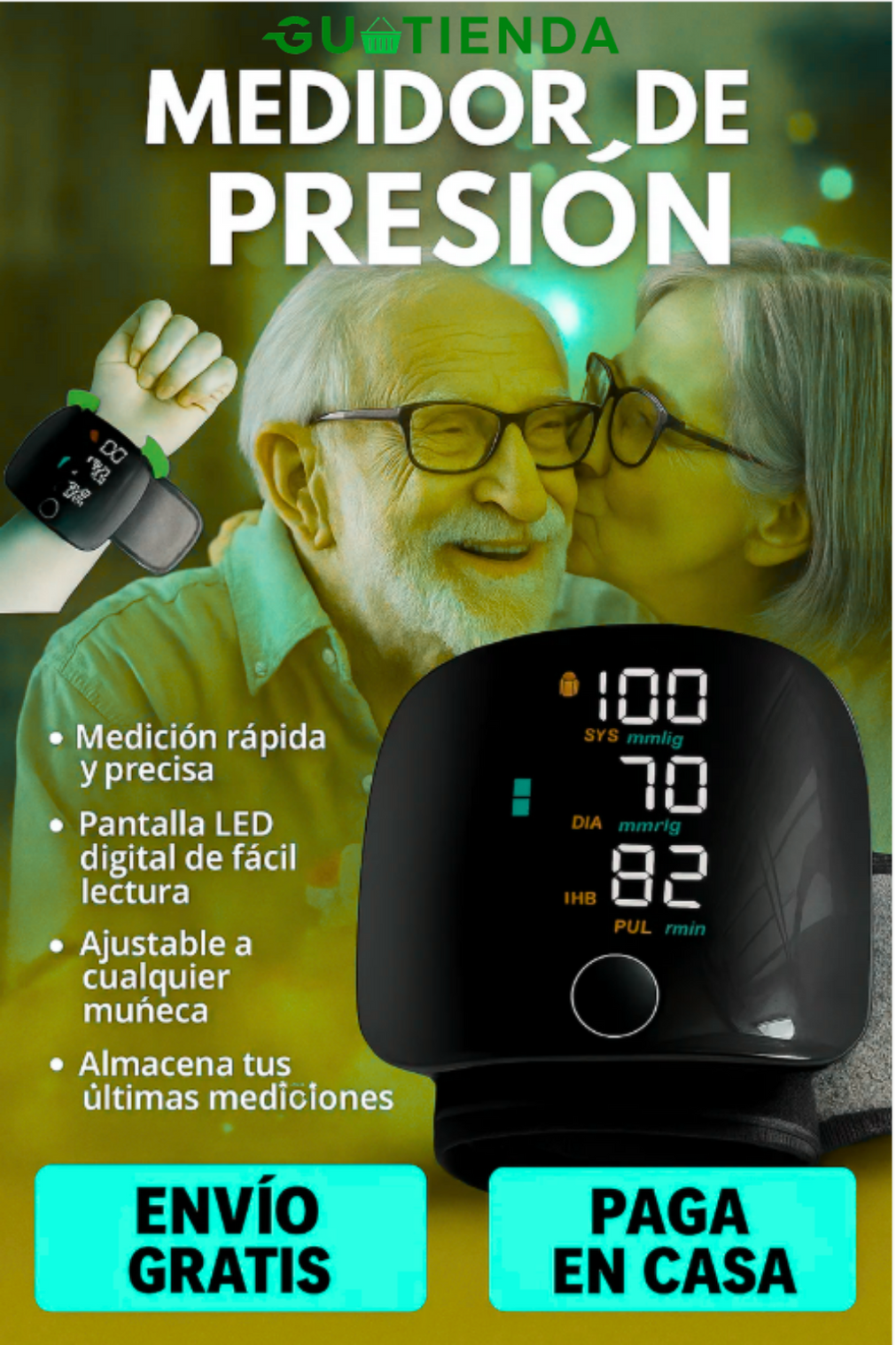 MEDIDOR DE PRESIÓN ARTERIAL