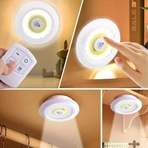 SET DE LUCES LED CON CONTROL REMOTO