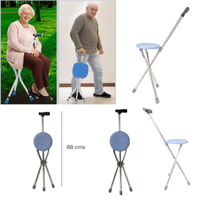 Bastón Silla Plegable 2 en 1