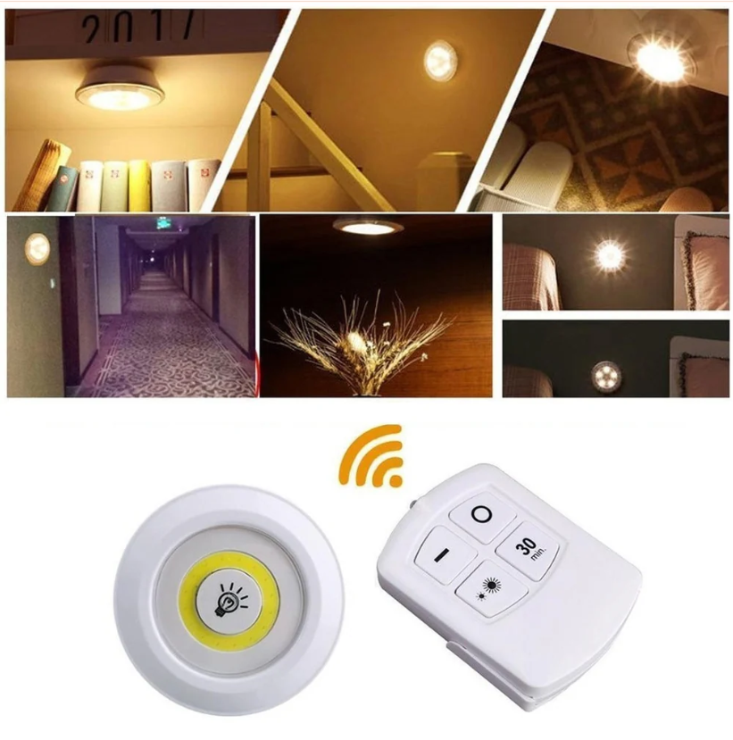 SET DE LUCES LED CON CONTROL REMOTO