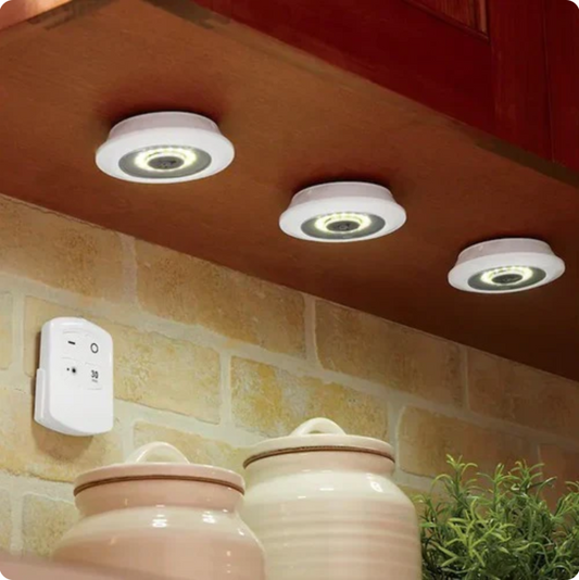 SET DE LUCES LED CON CONTROL REMOTO