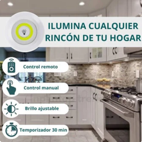 SET DE LUCES LED CON CONTROL REMOTO