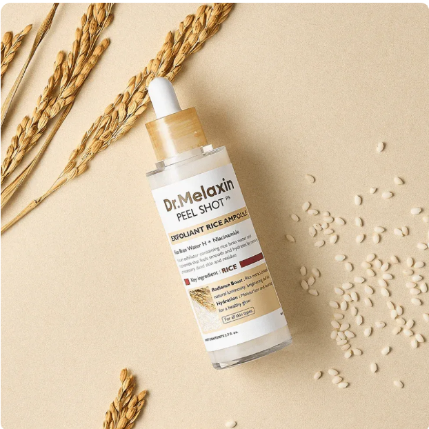 COMBO EXFOLIANT BLACK RICE , WHITE RICE