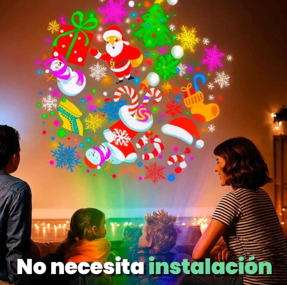 Proyector Navideño LED Impermeable 🎄