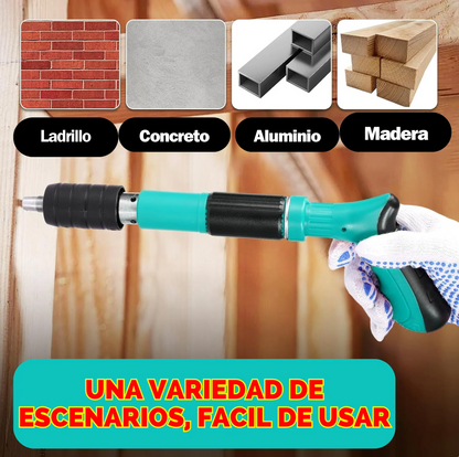PISTOLA REMACHADORA PROFESIONAL CON KIT COMPLETO