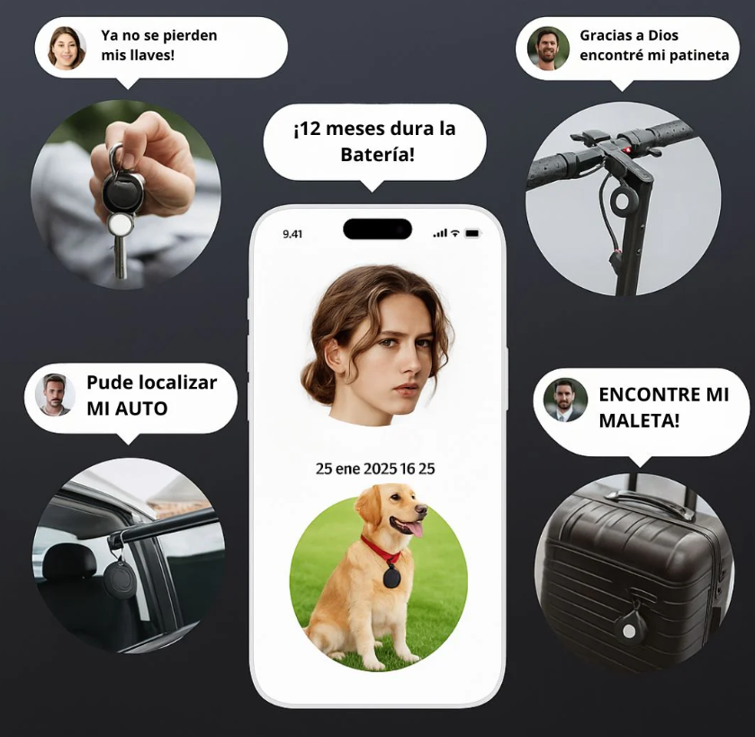 Dispositivo inteligente para encontrar tus cosas y no perderlas 🔍