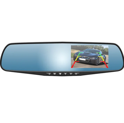 Camara Retrovisor HD-Vista panoramica delantera y trasera