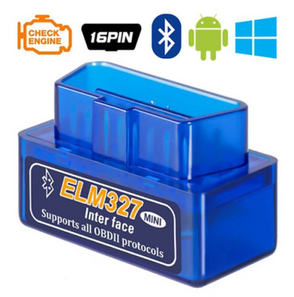 ESCANER SCANNER AUTOMOTRIZ DE DIAGNOSTICO OBDII ELM 327 BLUETOOTH AUTO OBD2