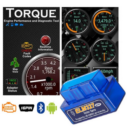 ESCANER SCANNER AUTOMOTRIZ DE DIAGNOSTICO OBDII ELM 327 BLUETOOTH AUTO OBD2