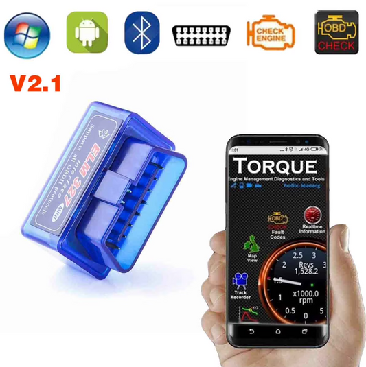 ESCANER SCANNER AUTOMOTRIZ DE DIAGNOSTICO OBDII ELM 327 BLUETOOTH AUTO OBD2