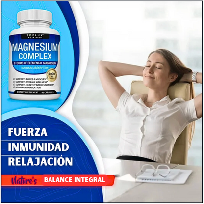 MAGNESIUM COMPLEX X 90 CAPSULAS ORIGEN
