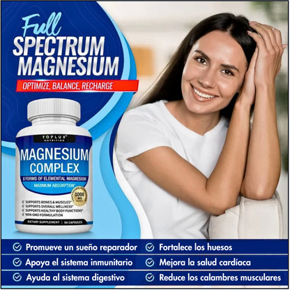 MAGNESIUM COMPLEX X 90 CAPSULAS ORIGEN