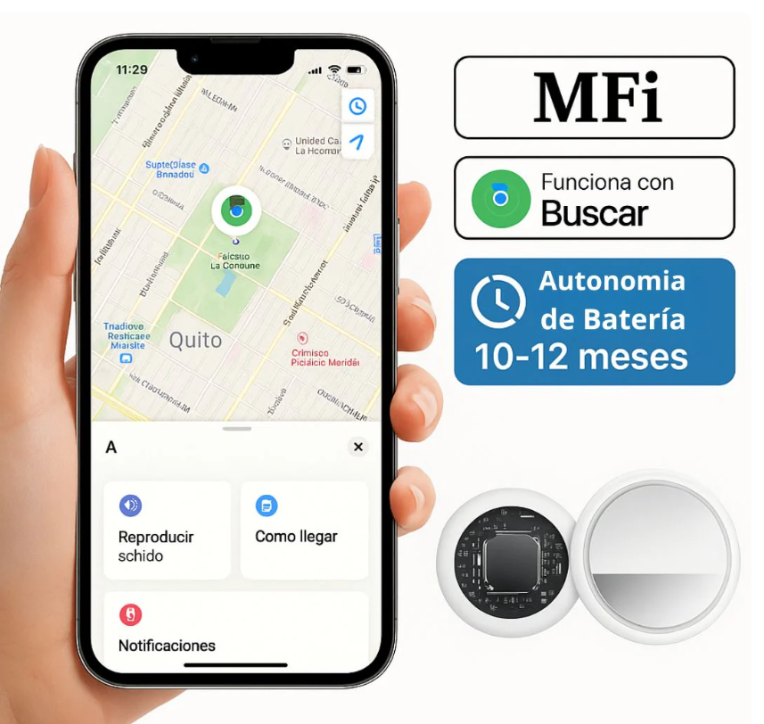 Dispositivo inteligente para encontrar tus cosas y no perderlas 🔍