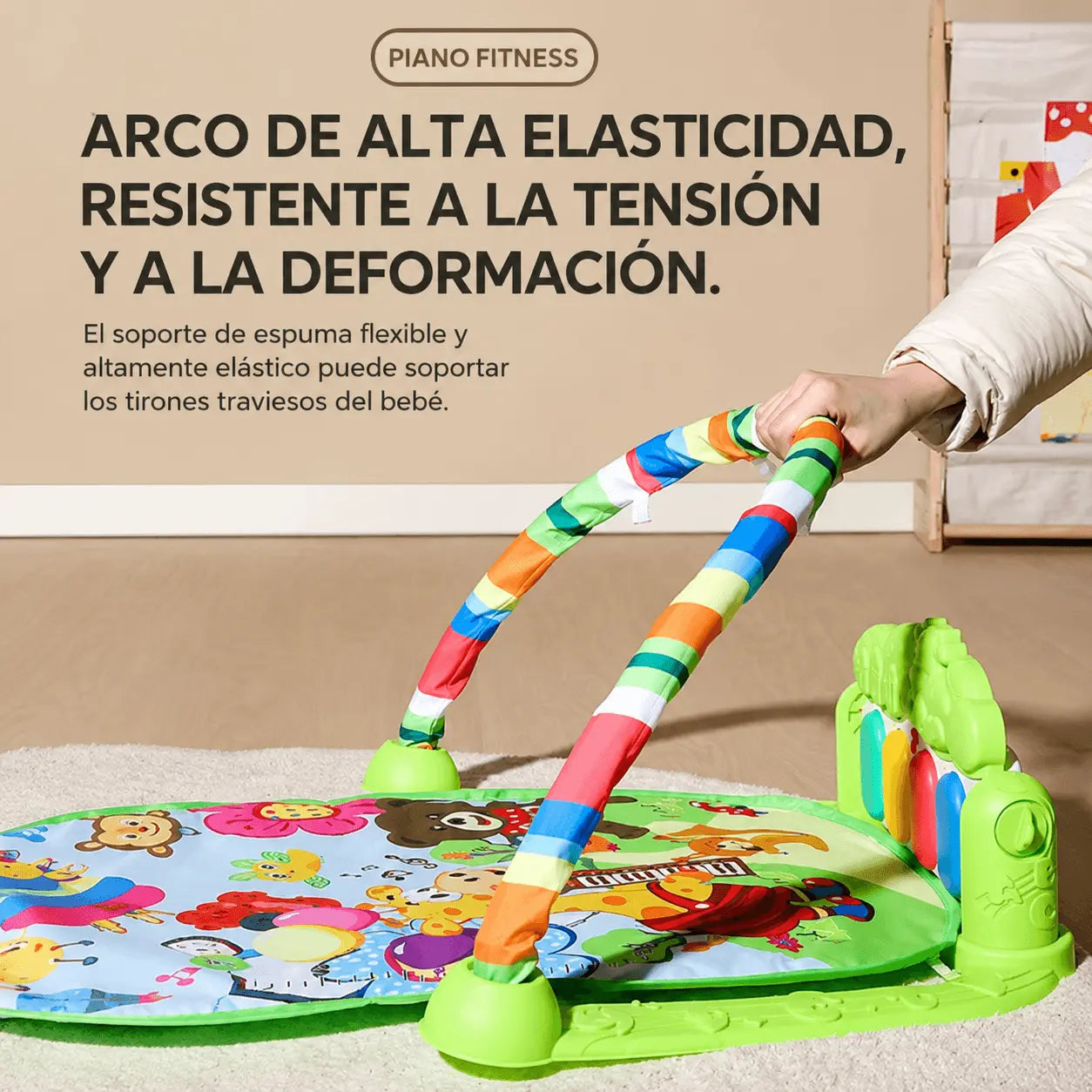 Gimnasio Musical Interactivo con Piano para NIÑO