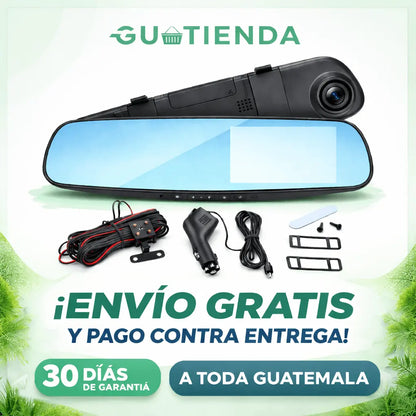 Cámara Retrovisor Inteligente HD Doble Cámara