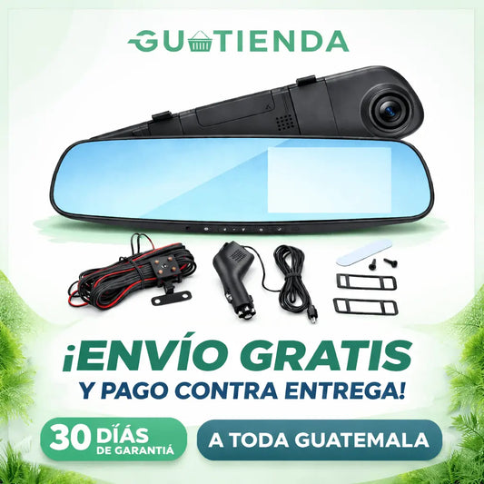 Cámara Retrovisor Inteligente HD Doble Cámara