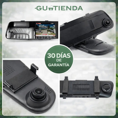 Cámara Retrovisor Inteligente HD Doble Cámara