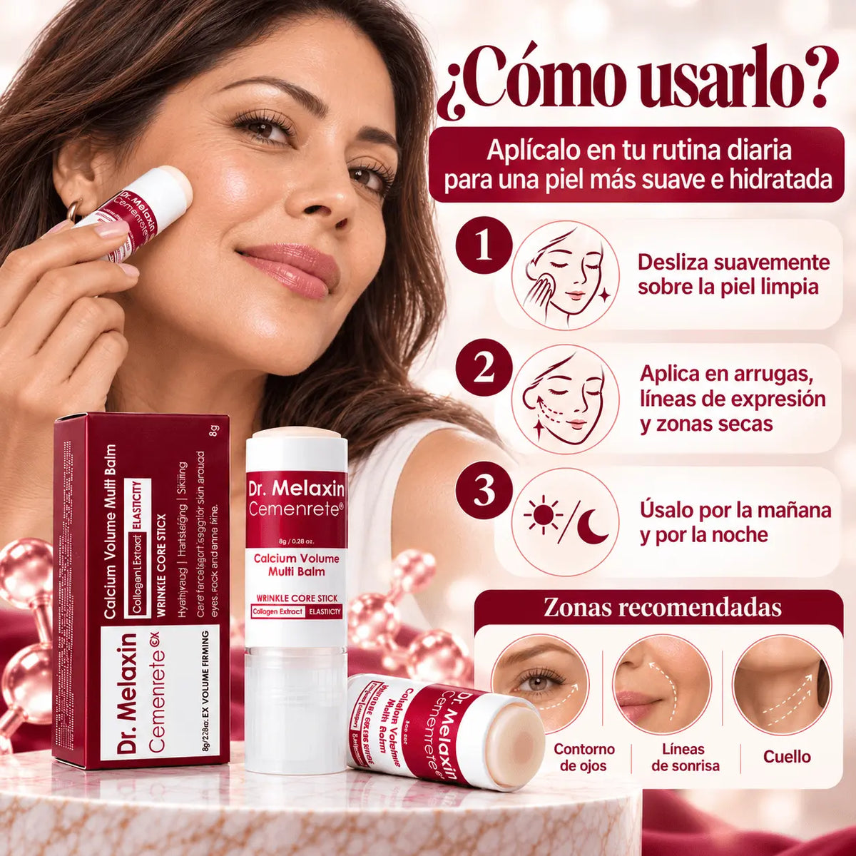 Dr. Melaxin Cemenrete – Bálsamo Coreano Antiarrugas con Colágeno