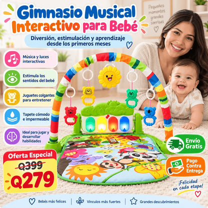 Gimnasio Musical Interactivo con Piano para NIÑA Y  NIÑO