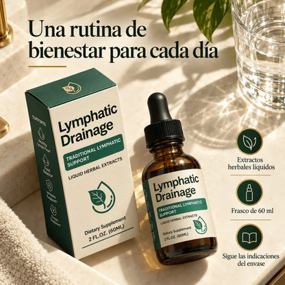 Lymphatic Drainage – Gotas Herbales para el Bienestar | 60 ml