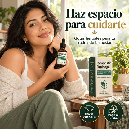 Lymphatic Drainage – Gotas Herbales para el Bienestar | 60 ml