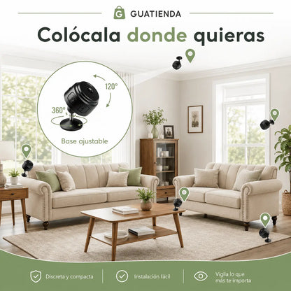 Minicámara de Seguridad A9 4K Ultra HD