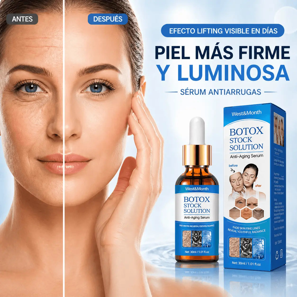 Sérum Antiarrugas Reafirmante con Efecto Lifting