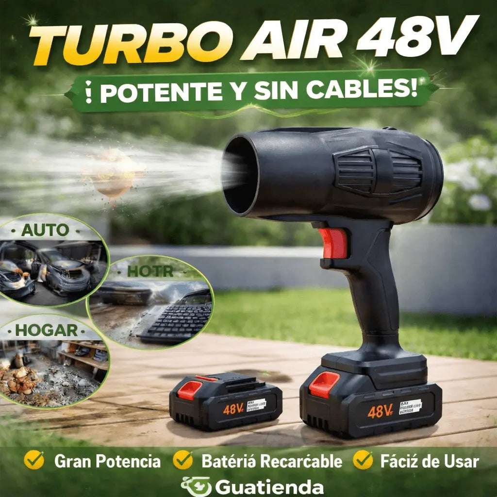 Turbo Jet 48V - Soplador Inalámbrico Profesional